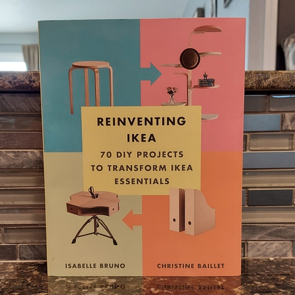 Reinventing Ikea Home Decor DIY Furniture Projects Crafts Craft Book - Picture 2 of 12